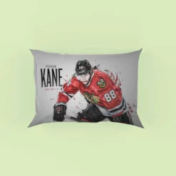 Energetic NHL Hockey Player Patrick Kane Pillow Case