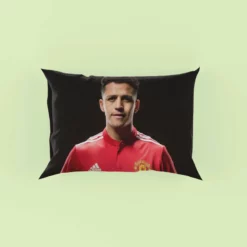 Alexis Sanchez Manchester United Forward Soccer Player Pillow Case