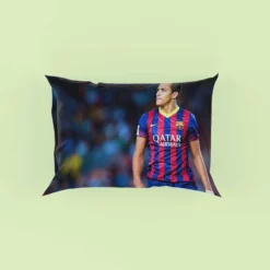 Alexis Sanchez in Barcelona Football Jersey Pillow Case