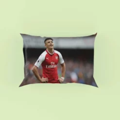 Alexis Sanchez Exciting Football Player Pillow Case