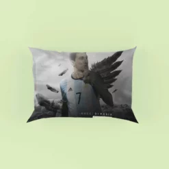 Angel Di Maria Argentina Professional Football Player Pillow Case