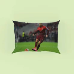 Cristiano Ronaldo Portugal Footballer Pillow Case