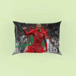 Ballon d Or Soccer Player Cristiano Ronaldo Pillow Case