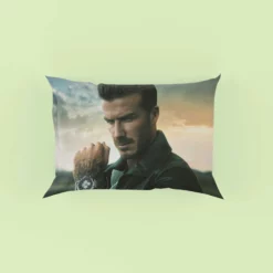 Competitive English Player David Beckham Pillow Case