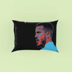 Energetic Football Player Eden Hazard Pillow Case