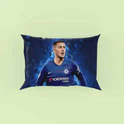Ultimate Midfield Soccer Player Eden Hazard Pillow Case