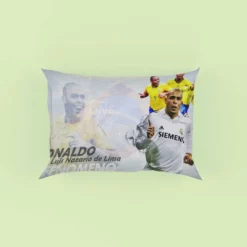 Ronaldo Nazario Populer Soccer Player Pillow Case
