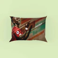 Sadio Mane consistent Football Pillow Case