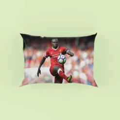 Sadio Mane dependable Football Pillow Case
