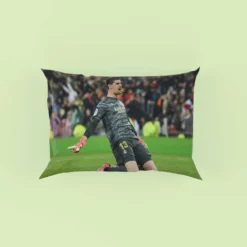 Inspirational Football Thibaut Courtois Pillow Case