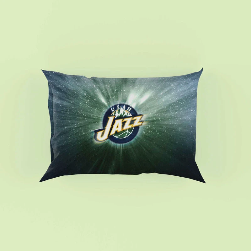 Utah Jazz American Basketball Team Pillow Case