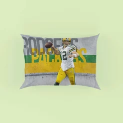 Aaron Rodgers NFL Green Bay Packers Club Pillow Case