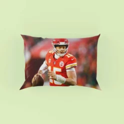 Patrick Mahomed American Football Quarterback Pillow Case
