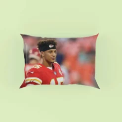 Powerful NFL Football Player Patrick Mahomed Pillow Case