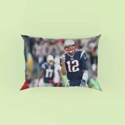 Tom Brady Patriots NFL Footballer Pillow Case