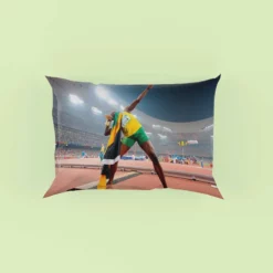Usain Bolt Lj Handfield Pillow Case