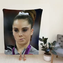 Mckayla Maroney Popular American Gymnastic Player Fleece Blanket