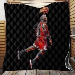 Michael Jordan Classic NBA Basketball Player Quilt Blanket