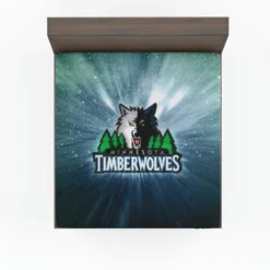 Minnesota Timberwolves Energetic NBA Club Fitted Sheet