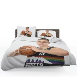 Nikola Jokic Denver Nuggets Basketball Player Bedding Set