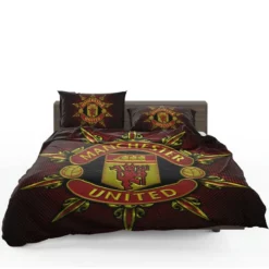 Official English Football Club Manchester United FC Bedding Set
