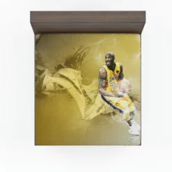 Official NBA Basketball Player Kobe Bryant Fitted Sheet