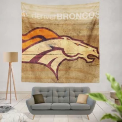 Official NFL Team Denver Broncos Tapestry