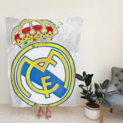 Outstanding Soccer Club Real Madrid CF Fleece Blanket