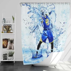 Passionate NBA Stephen Curry Shower Curtain