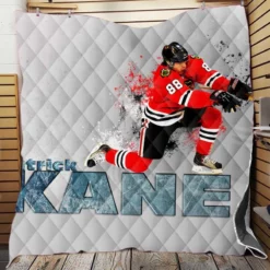 Patrick Kane Popular NHL Hockey Player Quilt Blanket