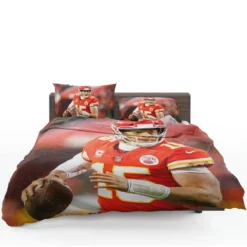 Patrick Mahomed American Football Quarterback Bedding Set