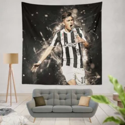 Paulo Dybala fastidious Soccer Player Tapestry