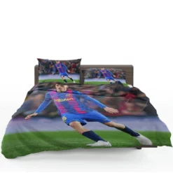 Pedri Exciting Barcelona Football Player Bedding Set