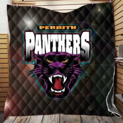 Penrith Panthers Australian Professional rugby football club Quilt Blanket