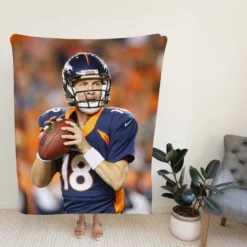 Peyton Manning Excellent NFL Football Player Fleece Blanket