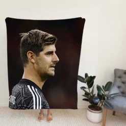 Popular Football Thibaut Courtois Fleece Blanket