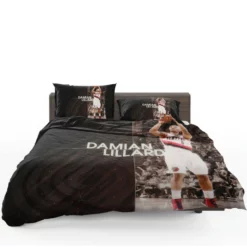 Popular NBA Basketball Player Damian Lillard Bedding Set