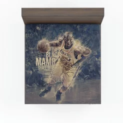 Popular NBA Basketball Player Kobe Bryant Fitted Sheet