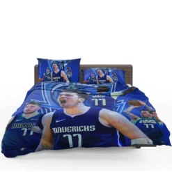 Popular NBA Basketball Player Luka Doncic Bedding Set