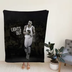 Popular NBA Stephen Curry Fleece Blanket