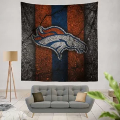 Popular NFL Club Denver Broncos Tapestry