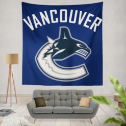 Popular NHL Club Vancouver Canucks Tapestry