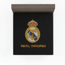 Powerful Football Club Real Madrid Fitted Sheet
