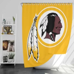 Professional NFL Club Washington Redskins Shower Curtain