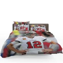 Professional NFL Football Player Tom Brady Bedding Set