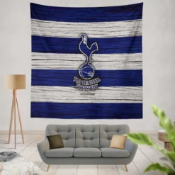 Professional Tottenham Club Logo Tapestry