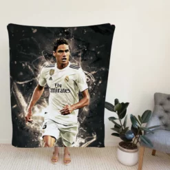 Raphael Varane Popular Soccer Player Fleece Blanket