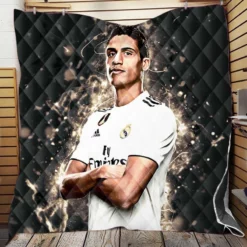Raphael Varane  Real Madrid 3D Quilt Blanket