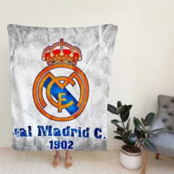 Real Madrid CF Champions League Fleece Blanket
