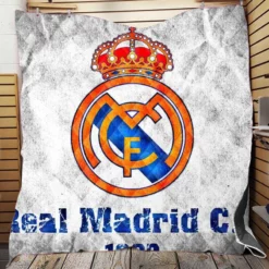 Real Madrid CF Champions League Quilt Blanket